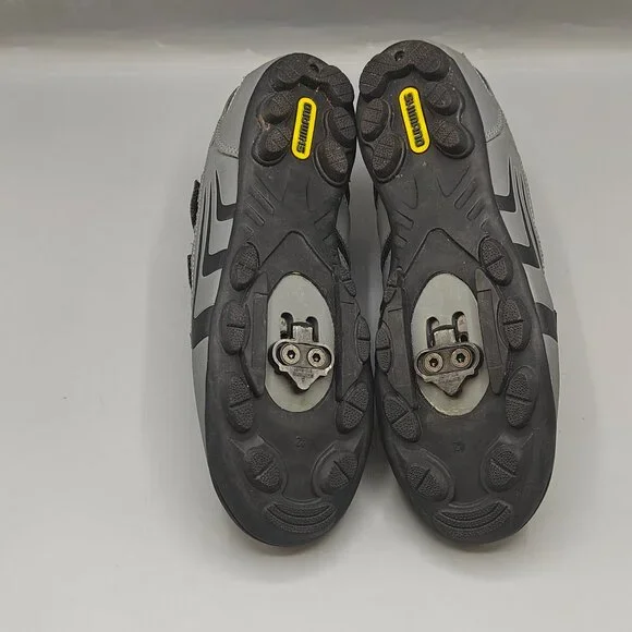 EUC Shimano SPD Men's Gray Cycling Mountain Bike Shoes US Sz 8.5 EUR 42 M-1206G - Picture 8 of 11